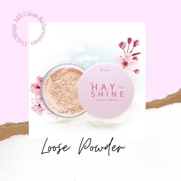 MS Glow Loose Powder Bedak Tabur