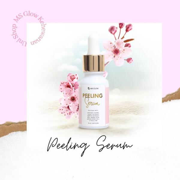 ms glow peeling serum