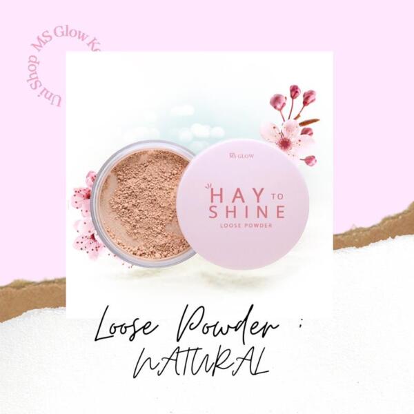 ms glow loose powder natural