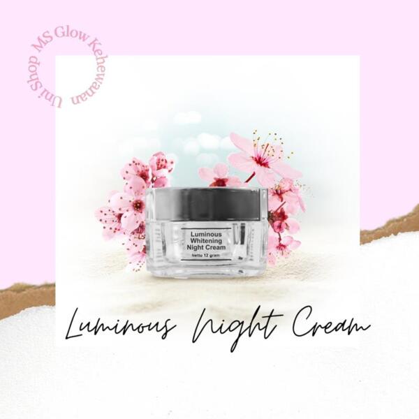 luminous night cream malam